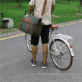 Hot selling Cycling Retro Bicycle Saddle bags Rear Rack canvas bicycle handlebar bag